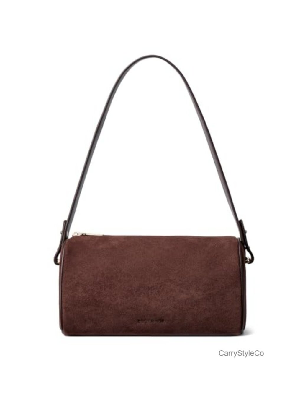 Suede Leather Shoulder Bag Crossbody Purse with 2 Adjustable Straps